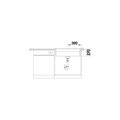 Blanco Etagon 8 Granitový dřez bez odkapu, s pojezdy, 78x51cm, antracit, 525187 - galerie #6