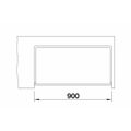 Blanco Vintera XL 9-UF Granitový dřez bez odkapu, 89,6x51cm, černá 526110 - galerie #4