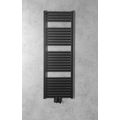 Sapho Tondi DT476T Radiátor kombinovaný, 45x133cm, černá mat - galerie #1