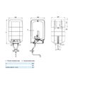 Elíz EURO5 Elektrický zásobníkový ohřívač vody beztlakový s baterií - galerie #1