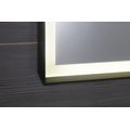 Sapho Sort Zrcadlo 120 x 70 cm s LED podsvícením, černá mat ST120 - galerie #2
