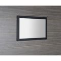 Sapho Treos Zrcadlo v rámu 110 x 50 cm, černá mat TS100-3535 - galerie #1