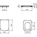 Ideal Standard i.Life A WC Sedátko duroplast T453001 - galerie #4