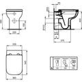 Ideal Standard i.Life A WC sedátko softclose, bílá T453101 - galerie #3