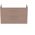 Ideal Standard i.Life A Skříňka pod umyvadlo 100 cm, 2 zásuvky, béžová matná T5257NH - galerie #1