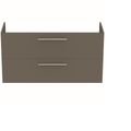 Ideal Standard i.Life A Skříňka pod umyvadlo 120 cm, 2 zásuvky, šedý křemen matný T5258NG - galerie #1