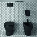 Ideal Standard Tesi WC stojící se sedátkem SoftClose a Aquablade, černá mat T3536V3 - galerie #2