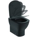 Ideal Standard Tesi WC stojící se sedátkem SoftClose a Aquablade, černá mat T3536V3 - galerie #1