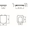 Ideal Standard i.Life B WC sedátko, wrapover, bílá T468201 - galerie #3