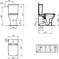 Ideal Standard i.Life S WC nádržka 4.5/3l s bočním napouštěním, bílá T499801 - galerie #3