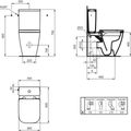 Ideal Standard i.Life S WC mísa Rimless ke zdi, bílá T500001 - galerie #3