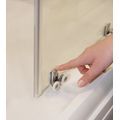 Ravak Blix Slim Sprchové dveře 110 cm, ALU lesk/čiré sklo BLSDP2-110AT X0PMD0C00Z1 - galerie #3