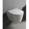 Sapho Avva Závěsné WC Rimless s bidetovou sprškou, bílá 100312 - galerie #3