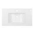 EBS Dream Skříňka s tenkým keramickým slim umyvadlem 81 cm, bílá mat - galerie #1
