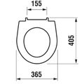 Jika Lyra Plus WC sedátko duroplast pro kombi WC H8933803000631 - galerie #1