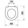 Jika Lyra Plus WC sedátko duroplast slowclose pro kombi WC H8933813000001 - galerie #1