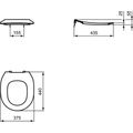 Ideal Standard Contour 21 WC sedátko dětské S454501 - galerie #2