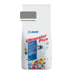 Mapei Ultracolor Plus spárovací hmota, 2 kg, cementově šedá (CG2WA)