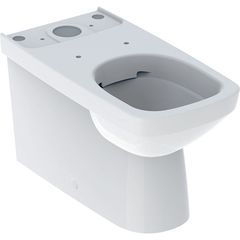 Geberit Selnova Square WC mísa, s hlubokým splachováním, vývod vertikální nebo horizontální, Rimfree, bílá 500.489.01.7