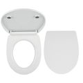 Novaservis WC sedátko, duroplast bílá, panty tvrzený plast, bílá WC/SOFTNEW