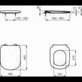 Ideal Standard Tesi WC sedátko softclose, bílá T552401 - galerie #7