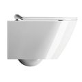 GSI Kube X WC závěsné Swirlflush 36 x 50 cm, bílá ExtraGlaze 941611 - galerie #1