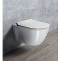 GSI Pura WC závěsné Swirlflush 36 x 55 cm, bílá ExtraGlaze 880711 - galerie #1