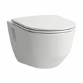 Laufen Set modulu pro zazdění, tlačítka a závěsného WC Rimless se sedátkem SoftClose, bílá - galerie #5