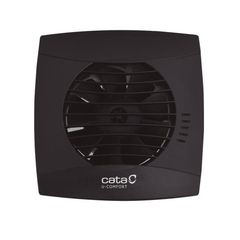 Cata UC 10 BLACK HYGRO Ventilátor axiální s vlhkostní automatikou, černá
