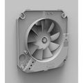 Cata UC 10 HYGRO Ventilátor axiální s vlhkostní automatikou, bílá - galerie #2