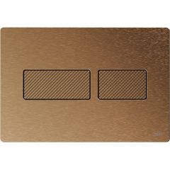Tece Solid Ovládací tlačítko texturované, kartáčovaný bronz 9240435