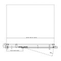 Ravak Cool Sprchové dveře, 110 cm, transparent+chrom COSD2-110 X0VVDCA00Z1 - galerie #3