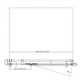 Ravak Cool Sprchové dveře, 100 cm, černá+transparent  COSD2-100 X0VVAC300Z1 - galerie #4