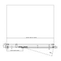 Ravak Cool Sprchové dveře, 110 cm, černá+transparent  COSD2-110 X0VVDC300Z1 - galerie #4