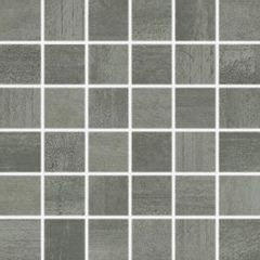 Rako Rush WDM05522 mozaika 29,8x29,8 tmavě šedá 8 mm rekt.