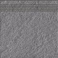 Rako Taurus Granit TCV34065 schodovka reliéfní 29,8x29,8 antracitově šedá 8 mm R11/B - galerie #1