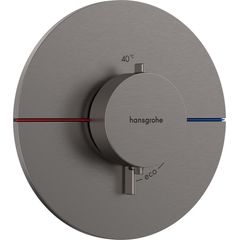 Hansgrohe ShowerSelect Comfort S Termostatická podomítková baterie, kartáčovaný černý chrom 15559340
