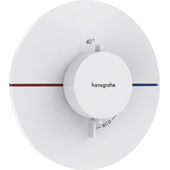 Hansgrohe ShowerSelect Comfort S Termostatická podomítková baterie, matná bílá 15559700
