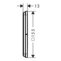 Hansgrohe ShowerSelect Comfort Q Podomítkový ventil se 3 výstupy, kartáčovaný bronz 15587140 - galerie #1
