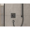 Hansgrohe ShowerSelect Comfort E Termostatická podomítková baterie jednocestná, kartáčovaný černý chrom 15571340 - galerie #1