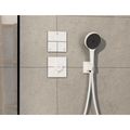 Hansgrohe ShowerSelect Comfort E Podomítkový ventil se 3 výstupy, matná bílá 15573700 - galerie #1