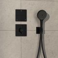 Hansgrohe ShowerSelect Comfort E Termostatická podomítková baterie, matná černá 15574670 - galerie #1