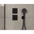 Hansgrohe ShowerSelect Comfort E Termostatická podomítková baterie jednocestná, matná černá 15575670 - galerie #1