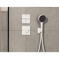 Hansgrohe ShowerSelect Comfort E Termostatická podomítková baterie jednocestná, matná bílá 15575700 - galerie #1