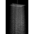 kielle Vega Hlavová sprcha 36 x 24 cm s ramenem 43 cm, černá mat 20118SE4 - galerie #1