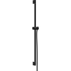 Hansgrohe Unica Sprchová tyč 90 cm se sprchovou hadicí, matná černá 24401670