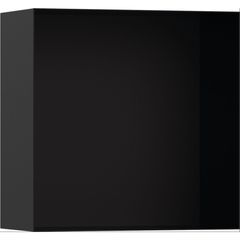 Hansgrohe XtraStoris Zápustná polička 30x30x14 cm, matná černá 56079670