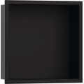 Hansgrohe XtraStoris Original Zápustná polička 30x30x7 cm, matná černá 56093670