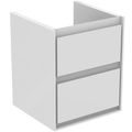 Ideal Standard Connect Air Skříňka pod umyvadlo Cube 50 cm, lesklý bílý/matný bílý lak E1608B2 - galerie #1