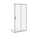 Jika Nion Sprchové dveře dvoudílné, 100 cm, stříbrná/sklo arctic H2422N30026661